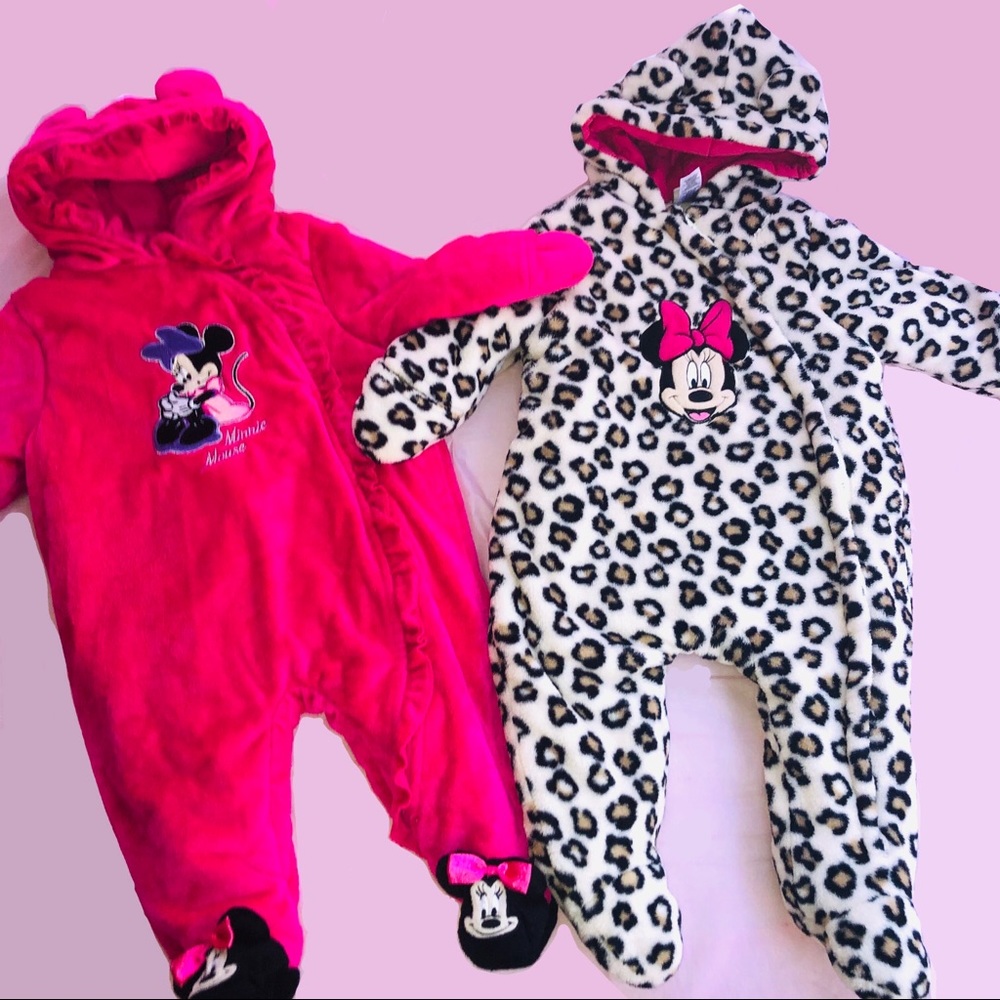 bundle Minnie Mouse footed